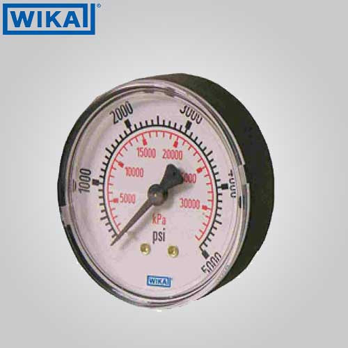 BuyWika Pressure Gauge (with Glycerine filling) 040 kg/cm2 with psi