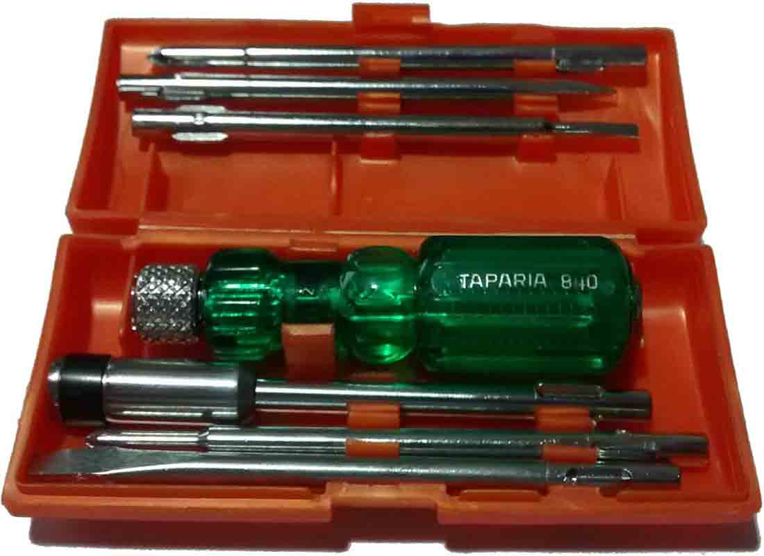 Taparia Screwdriver Set With Neon Bulb831 (Pack of10) (Pack of10)