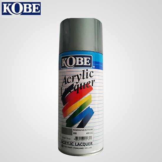 BuyKobe Silver Acrylic Lacquer Spray PaintPack Of