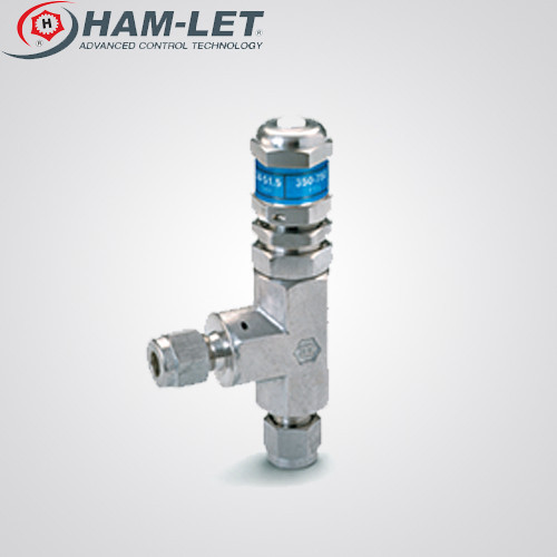 BUYHAMLET STAINLESS STEEL 316 RELIEF VALVE 1/4" TUBE OD X 1/4" TUBE OD