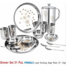 Mintage pringle dinner set (set of 21 pcs.)