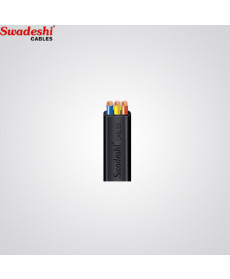 Swadeshi 4 mm²  3 Core Flat Cable (Pack of 100 m)