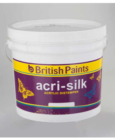 British Paints Acri-Silk Acrylic Distemper GR-III Special White (2 Kg.)