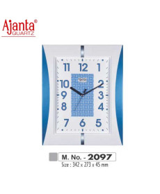 Ajanta 342X273X45mm Fancy & Plain Clock-2097