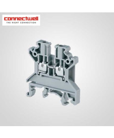 Connectwell 2.5 Sq. mm Feed Through Blue Terminal Block-CTS2.5UE