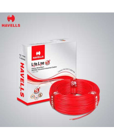 Havells 4mm² Single Core PVC Insulated Flexible Domestic Wire-WHFFDNBL14X0