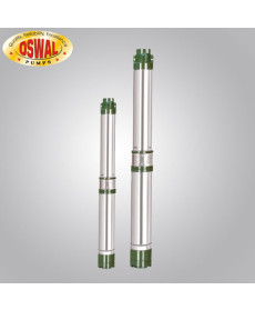 Oswal Single Phase 1 HP 25 Stage Submersible Borewell Pumpset-OSO-10G