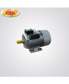 Oswal Single Phase 3 HP 4 Pole Foot Mounted AC Induction Motor-OM-8-(CI)-FL