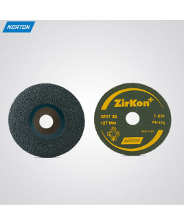 Norton Zirkon+ Grit Size 80 Coated Discs-F881 (Pack of-100)