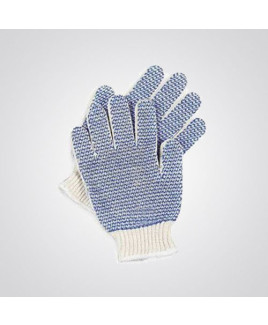 Cotton Knitted Dotted Hand Gloves- HNP-HPKNPD