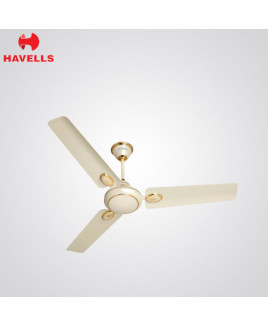 Havells 1200 mm Pearl Ivory Gold Colour Ceilling Fan-Fusion