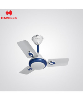 Havells 900 mm Silver Blue Colour Ceilling Fan-Fusion