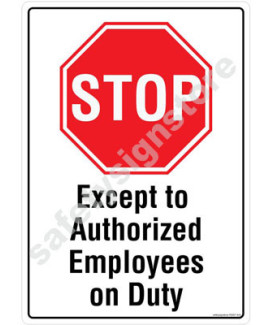 3M Converter 210X297mm Property & Security Signs-PS307-A4V
