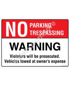 3M Converter 210X297mm Property & Security Signs-PS312-A4V