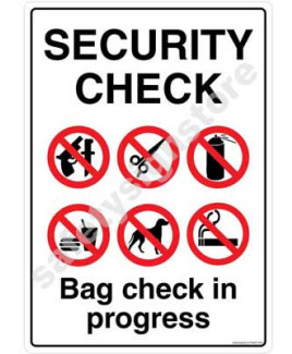 3M Converter 210X297mm Property & Security Signs-PS620-A4V