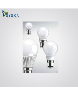 Syska 3W 3000K LED B-22 Base LED Glass Bulb-SSK-QA0301