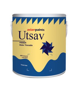 Asian Paints Utsav Primer-White(Water Based)-1 Ltr. 