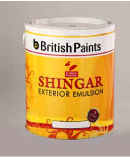 British Paints Shingar Exterior Emulsion GR-III Sporty Yellow (1 Ltr.)