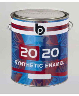 British Paints 20-20 Synthetic Enamel GR-III Light Grey (0.5 Ltr.)
