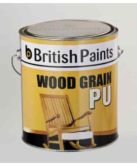 British Paints Wood Grain Polyuurethane For Interiors Clear Glossy (1 Ltr.)