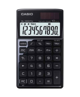 CASIO Portable Calculator-SL-1000 TW-BK