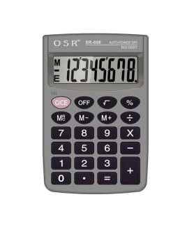 OSR Calculator Basic 8 Digits -SR-608