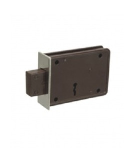 Harrison Iron Godown Lock For Main Door-6L-105x68x18 mm