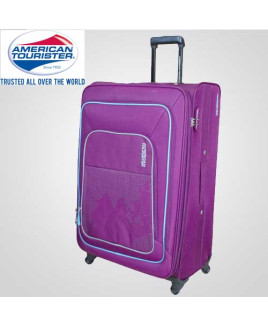 American Tourister 77 cm Aqua Fuchsia Soft Luggage Spinner-41W-003