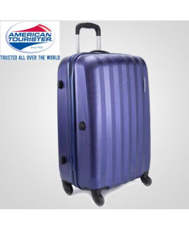 American Tourister 75 cm Shade Royal Blue Hard Luggage Spinner-80X-003
