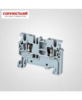 Connectwell 2.5 Sq. mm Spring Clamp Green Terminal Block-CX2.5GN