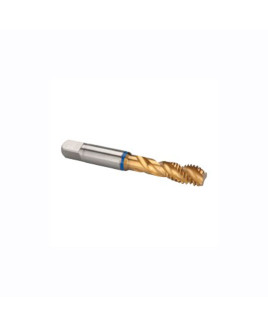 ET 3mmX 0.5mm Metric Coarse HS Ground Thread Spiral Flute(6H TOL) TIN (Titanium Nitrade) Plating-ETCTSFT-3X0.5