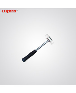 Luthra 50 mm White Steel Handle Plastic Face Hammer 