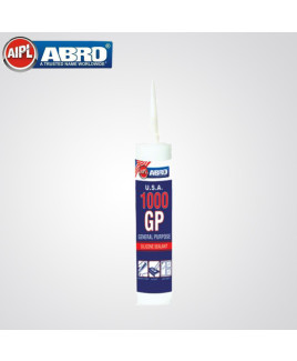 Abro 260ml General Purpose Silicon Sealante (GP-1000, CLEAR)