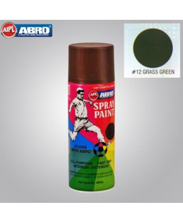 Abro Grass Green Spray Paint-Pack Of 12