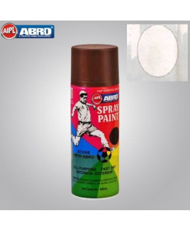 Abro White Spray Paint-Pack Of 12