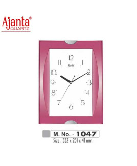 Ajanta 332X251X41mm Fancy & Plain Clock-1047