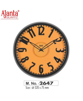 Ajanta 320X75mm Sweep Clock-2647