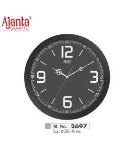 Ajanta 320X45mm Sweep Clock-2697