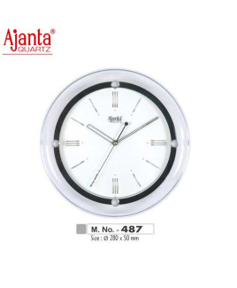 Ajanta 280X50mm Sweep Clock-487
