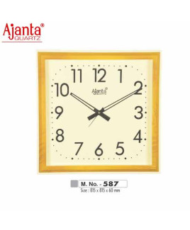 Ajanta 815X815X60mm Sweep Clock-587