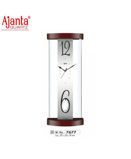 Ajanta 680X180X90mm Wooden  Pendulum  Clock-7677
