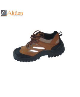AKTION Size-5 Safer S2 Steel Toe Safety Shoes