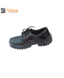 AKTION Size-8 Safer S4 High Anckle Steel Toe Safety Shoes