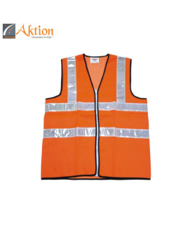 AKTION PVC Reflective Tape Safety Jacket-AK 609