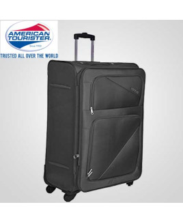 American Tourister 67 cm CoCoa Black Soft Luggage Spinner-72W-002