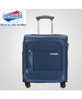American Tourister 77 cm Malta Bay Royal Blue Soft Luggage Spinner-37W-003