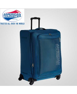 American Tourister 55 cm Mocha Ns Blue Soft Luggage Spinner-42W-001