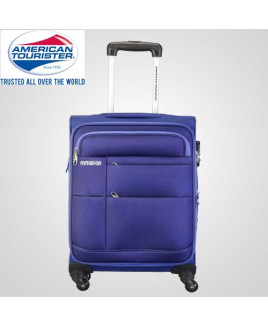American Tourister 76 cm Speed Royal Blue Soft Luggage Spinner-88X-003