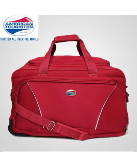 American Tourister 67 cm Vision Red Wheel Duffle-Y65-067