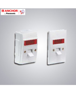 Anchor Flush DP Switch With Neon 39083